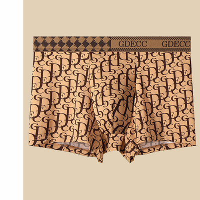 [Bloom the love] Bokserice s markiranim printom Muško donje rublje Seksi gaćice Muške bokserice Bokserice Muške muške gaćice plus veličina L-3XL E-S250