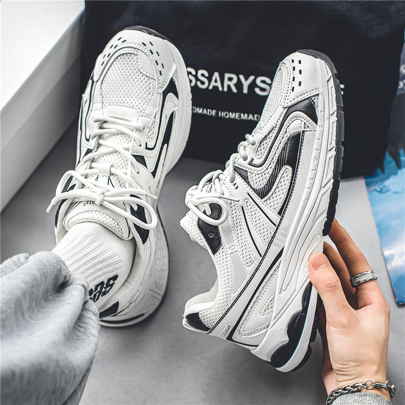 Dizajnerske cipele za 2023. Muški stil Ljetne prozračne divlje mrežaste sportske ležerne modne tatine cipele Debeli donji dio Muške cipele Tenisice