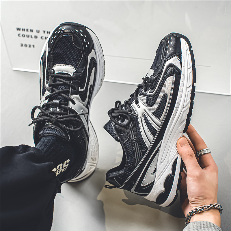 Dizajnerske cipele za 2023. Muški stil Ljetne prozračne divlje mrežaste sportske ležerne modne tatine cipele Debeli donji dio Muške cipele Tenisice