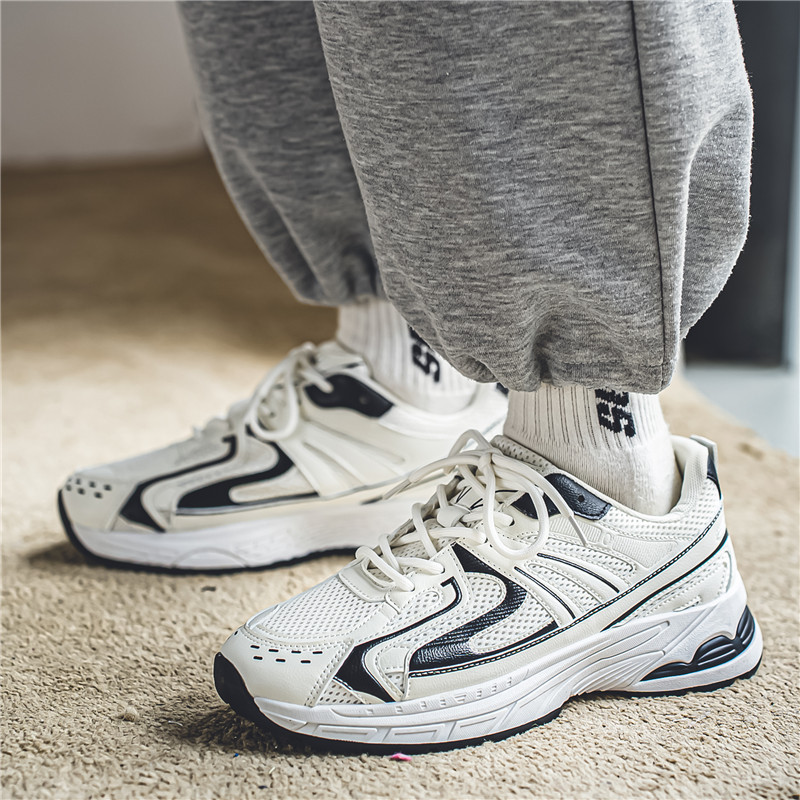 Dizajnerske cipele za 2023. Muški stil Ljetne prozračne divlje mrežaste sportske ležerne modne tatine cipele Debeli donji dio Muške cipele Tenisice