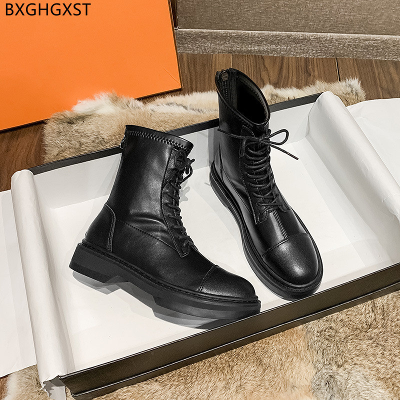 Γυναικεία Μποτάκια 2023 Πλατφόρμα Γυναικεία Μαύρα Μποτάκια Γυναικείες Ογκώδεις Μπότες Γυναικεία Γυναικεία Παπούτσια Chaussure από 