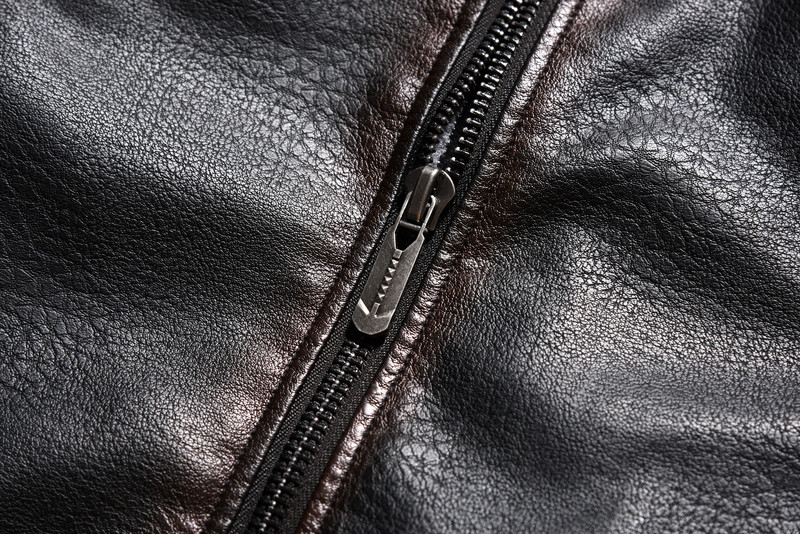 Zimska kožna jakna za 2023. Muški topli kaputi od debljeg flisa od umjetne kože Muška motociklistička vintage vanjska odjeća na rever S-3XL