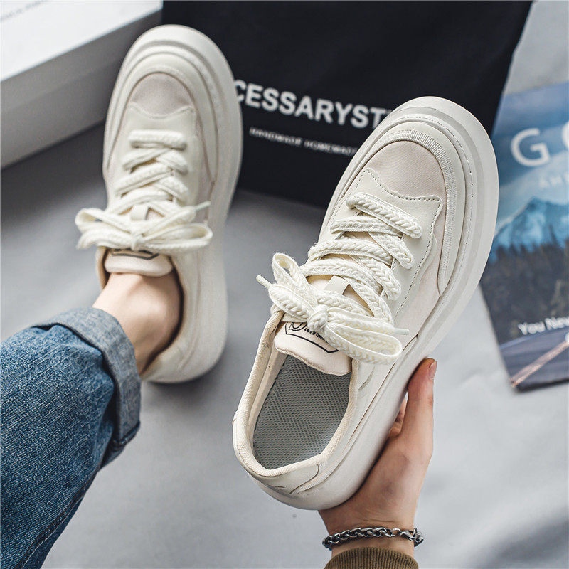 Ανδρικά πάνινα παπούτσια 2023 Άνοιξη με επίπεδη κορδέλα με κορδόνι με αναπνεύσιμο περιστασιακό υπαίθριο αντιολισθητικό Άνετο Μόδα Ευέλικτο Ανδρικά παπούτσια με τάση
