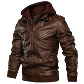 Jachete de iarnă noi, pentru bărbați, îmbrăcăminte ocazională, jachete de vânt, PU, pentru motociclete, pentru bărbați, mărimea euro, S-XXL, haine din piele