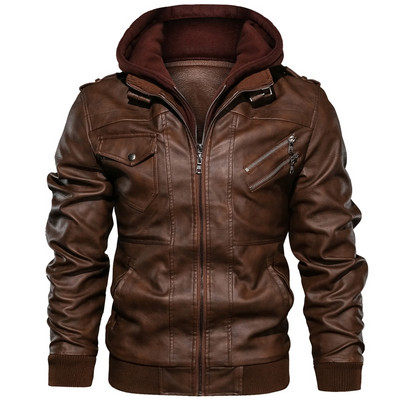 Jachete de iarnă noi, pentru bărbați, îmbrăcăminte ocazională, jachete de vânt, PU, pentru motociclete, pentru bărbați, mărimea euro, S-XXL, haine din piele
