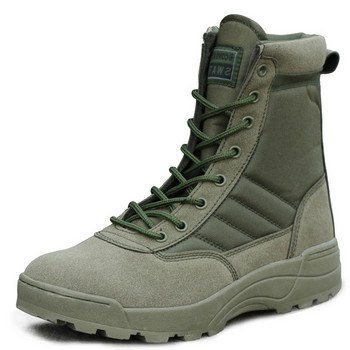 Tactical Military Boots Ανδρικές Μπότες Special Force Desert Combat Army Boots Υπαίθριες μπότες πεζοπορίας Ankle Shoes Ανδρικές μπότες Tactical