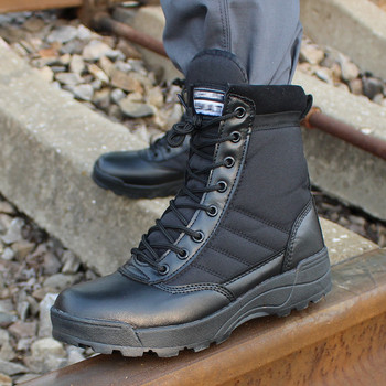 Tactical Military Boots Ανδρικές Μπότες Special Force Desert Combat Army Boots Υπαίθριες μπότες πεζοπορίας Ankle Shoes Ανδρικές μπότες Tactical