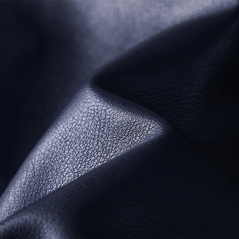 Kožna jakna Muška zimska flis motociklistička PU kožna jakna Muška samostojeća ovratnica Ležerna vjetrovka Ropa De Hombre uski kaput