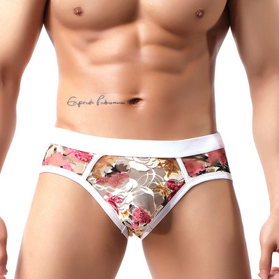 EXILIENS Nou Sexy Boxer din dantelă Lenjerie pentru bărbați Boxeri pentru bărbați Calzoncillo Cueca Masculina Boxershorts M-2XL 052301