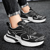 Δημοφιλή Ανδρικά Casual Sports Fashion Trend Ευέλικτο μαξιλάρι αέρα για τρέξιμο και αθλητικά παπούτσια Ανδρικά παπούτσια Vulcanize Solid Shallow