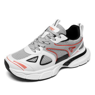 Δημοφιλή Ανδρικά Casual Sports Fashion Trend Ευέλικτο μαξιλάρι αέρα για τρέξιμο και αθλητικά παπούτσια Ανδρικά παπούτσια Vulcanize Solid Shallow