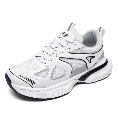 Δημοφιλή Ανδρικά Casual Sports Fashion Trend Ευέλικτο μαξιλάρι αέρα για τρέξιμο και αθλητικά παπούτσια Ανδρικά παπούτσια Vulcanize Solid Shallow