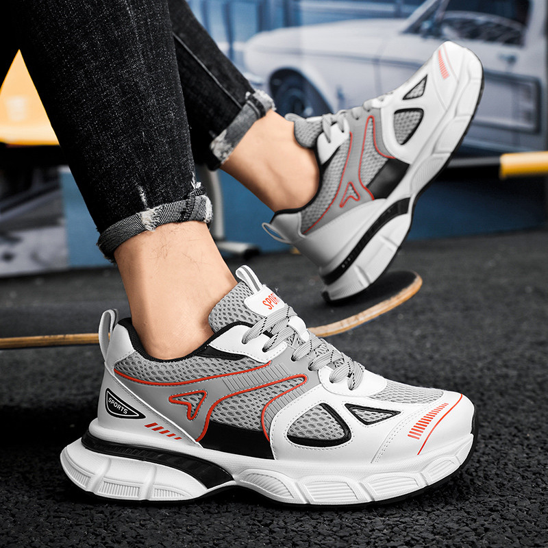 Δημοφιλή Ανδρικά Casual Sports Fashion Trend Ευέλικτο μαξιλάρι αέρα για τρέξιμο και αθλητικά παπούτσια Ανδρικά παπούτσια Vulcanize Solid Shallow