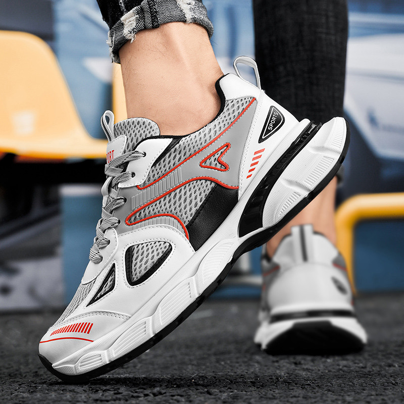 Δημοφιλή Ανδρικά Casual Sports Fashion Trend Ευέλικτο μαξιλάρι αέρα για τρέξιμο και αθλητικά παπούτσια Ανδρικά παπούτσια Vulcanize Solid Shallow