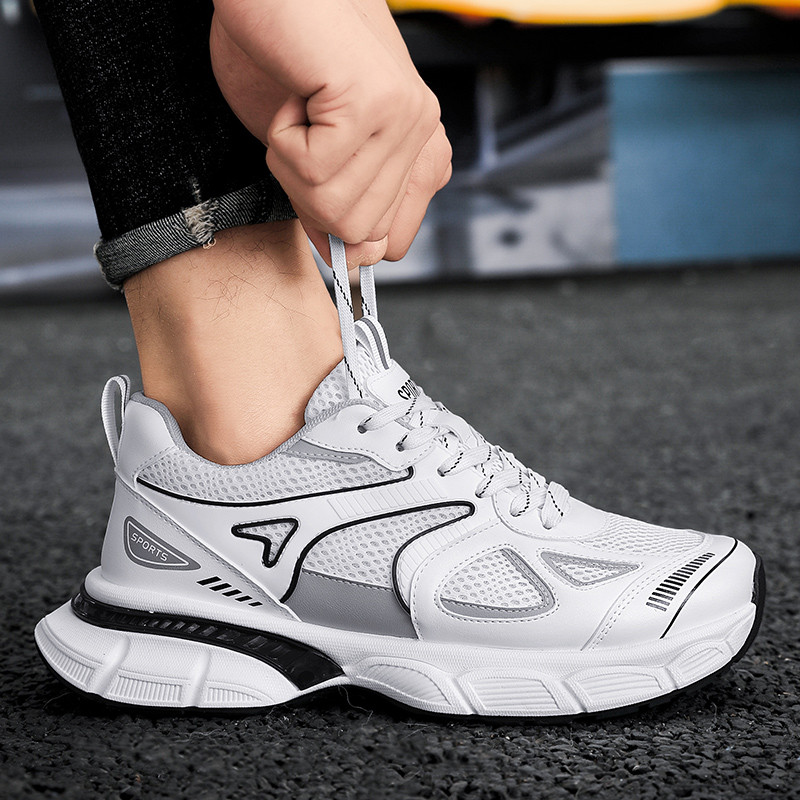 Δημοφιλή Ανδρικά Casual Sports Fashion Trend Ευέλικτο μαξιλάρι αέρα για τρέξιμο και αθλητικά παπούτσια Ανδρικά παπούτσια Vulcanize Solid Shallow