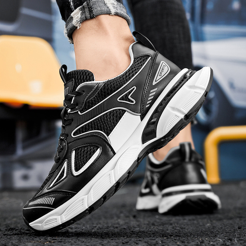 Δημοφιλή Ανδρικά Casual Sports Fashion Trend Ευέλικτο μαξιλάρι αέρα για τρέξιμο και αθλητικά παπούτσια Ανδρικά παπούτσια Vulcanize Solid Shallow