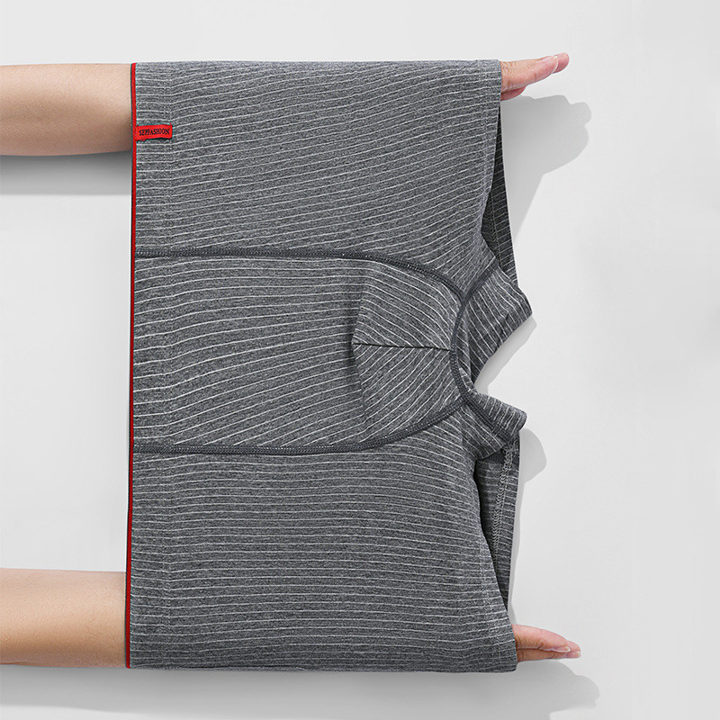 Boxer Ανδρικά Εσώρουχα Σέξι Knickers για Ανδρικά Εσώρουχα Μπόξερ Σλιπ Σορτς Μόδα Εσώρουχα ρίγα κάτω