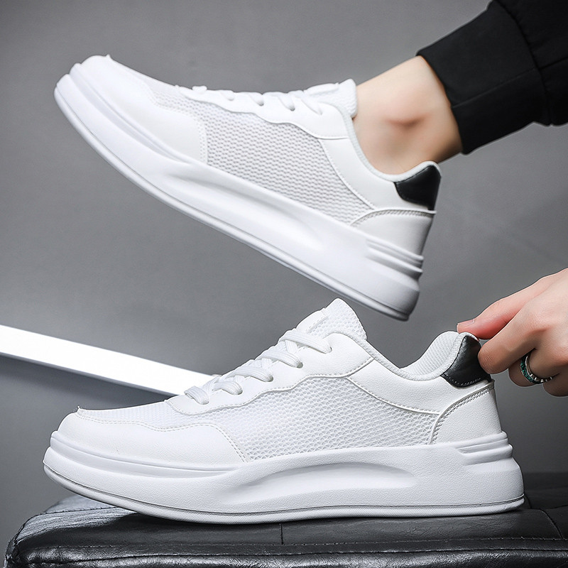 Ανδρικά πάνινα παπούτσια 2023 Άνοιξη επίπεδη με κορδόνια casual αντιολισθητική μόδα Άνετο μαλακό πάτο Ευέλικτο ανδρικά βουλκανιζέ παπούτσια