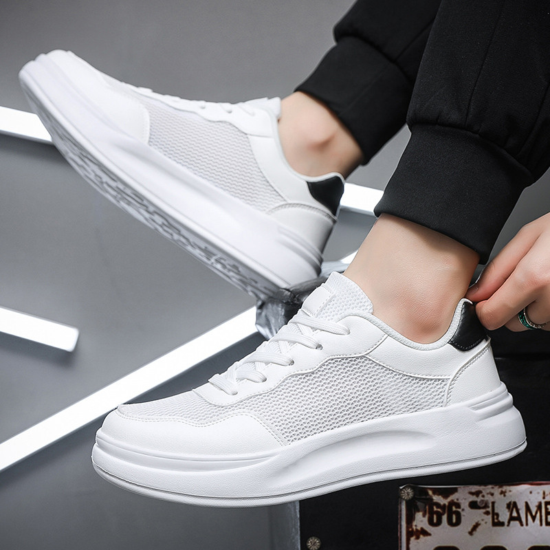 Ανδρικά πάνινα παπούτσια 2023 Άνοιξη επίπεδη με κορδόνια casual αντιολισθητική μόδα Άνετο μαλακό πάτο Ευέλικτο ανδρικά βουλκανιζέ παπούτσια