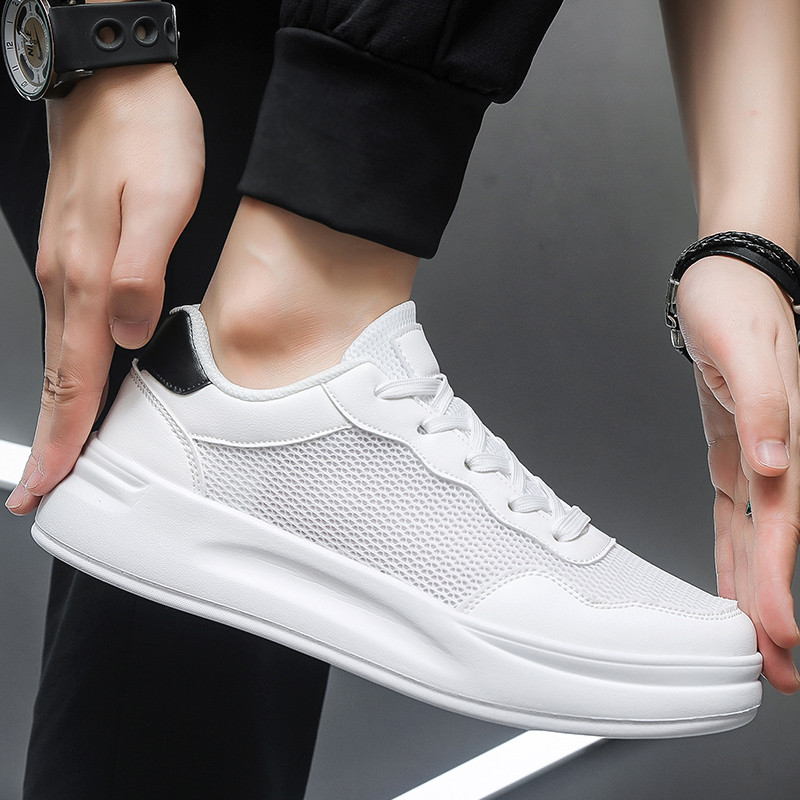 Ανδρικά πάνινα παπούτσια 2023 Άνοιξη επίπεδη με κορδόνια casual αντιολισθητική μόδα Άνετο μαλακό πάτο Ευέλικτο ανδρικά βουλκανιζέ παπούτσια