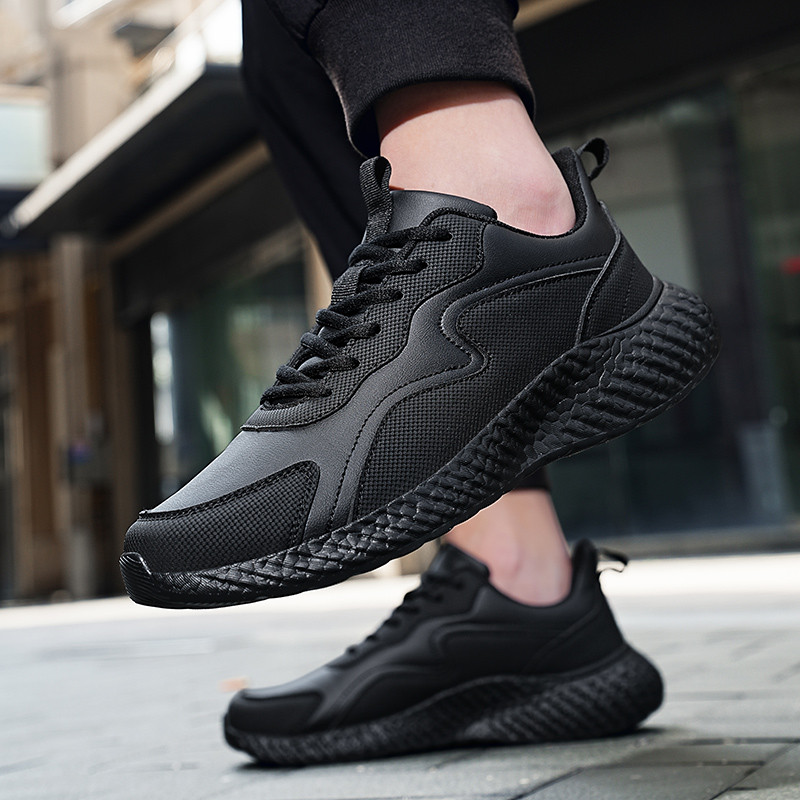 Pantofi ocazional din plasă 2023 Pantofi pentru bărbați Pantofi de bărbați respirabili Pantofi de bărbați cu șireturi la modă Ușoare Plimbare Dimensiuni mari Pantofi de tenis pentru bărbați