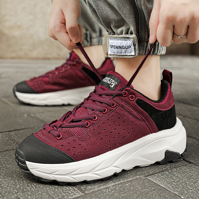 Pantofi cu platformă pentru bărbați, primăvara 2023, pantofi pentru bărbați, pantofi pentru bărbați, uni, cu șireturi, pantofi de bărbați de mică adâncime, cu cap rotund, pantofi pentru bărbați