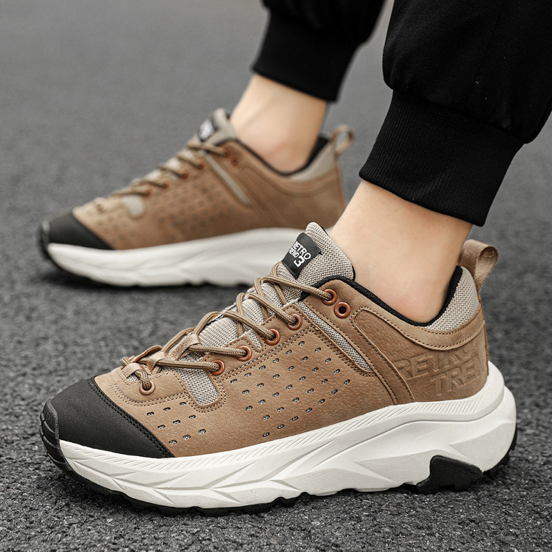 Pantofi cu platformă pentru bărbați, primăvara 2023, pantofi pentru bărbați, pantofi pentru bărbați, uni, cu șireturi, pantofi de bărbați de mică adâncime, cu cap rotund, pantofi pentru bărbați