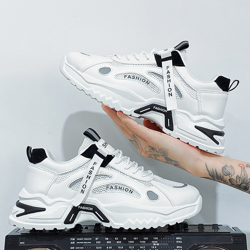 Bărbați de mers pe jos Alergare pantofi comozi de tenis pantofi de modă pentru adulți Classis noi sport pantofi vulcanizați pentru bărbați, solidi, cu șireturi