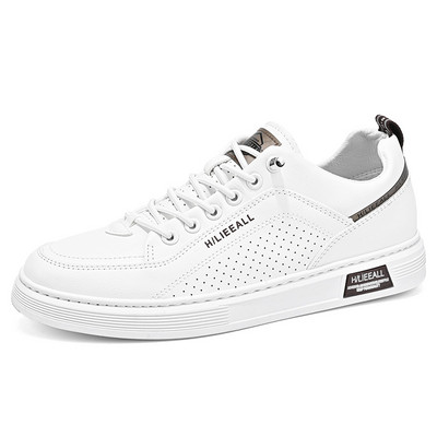 Ανοιξιάτικο και Φθινόπωρο 2023 Νέα Ανδρικά παπούτσια Vulcanize με κορδόνια, Αντιολισθητικά, αναπνέοντα ρηχά, άνετα ανδρικά παπούτσια