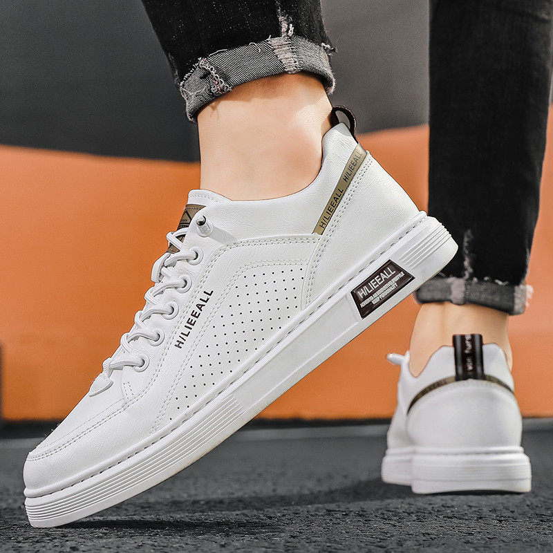 Ανοιξιάτικο και Φθινόπωρο 2023 Νέα Ανδρικά παπούτσια Vulcanize με κορδόνια, Αντιολισθητικά, αναπνέοντα ρηχά, άνετα ανδρικά παπούτσια
