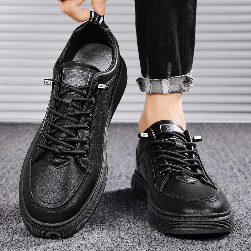 Ανοιξιάτικο και Φθινόπωρο 2023 Νέα Ανδρικά παπούτσια Vulcanize με κορδόνια, Αντιολισθητικά, αναπνέοντα ρηχά, άνετα ανδρικά παπούτσια