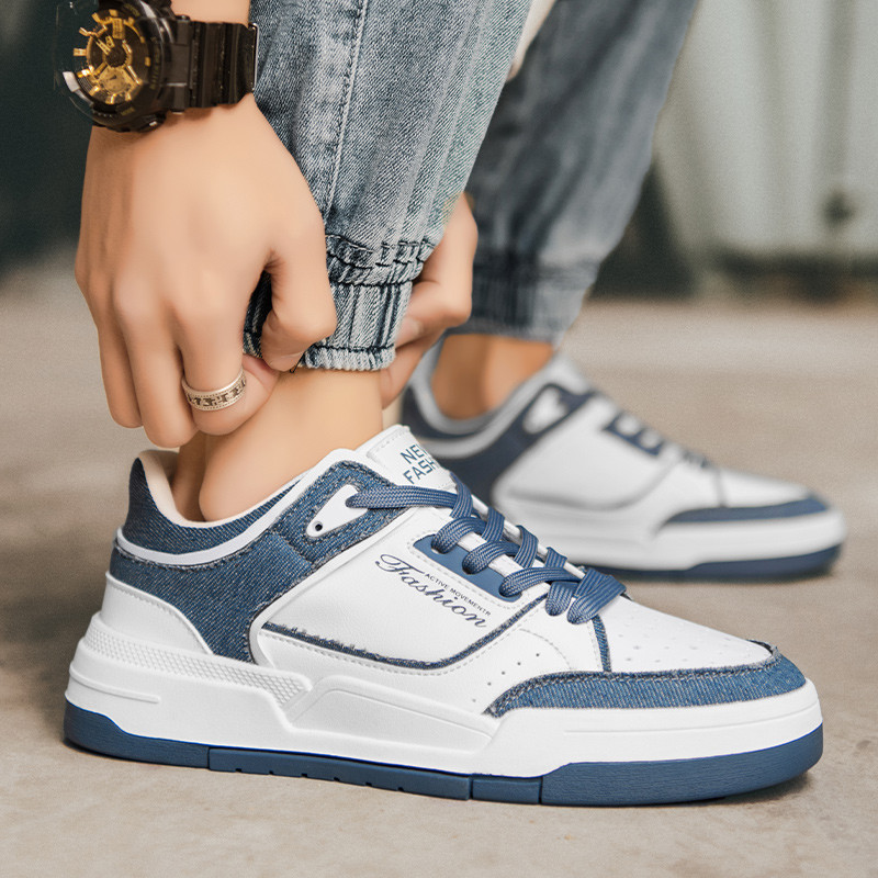 2023 de primăvară, plat cu șireturi, pantofi sport pentru bărbați, ocazional, în aer liber, anti-alunecare, tendință de modă, versatil, pantofi confortabili pentru bărbați