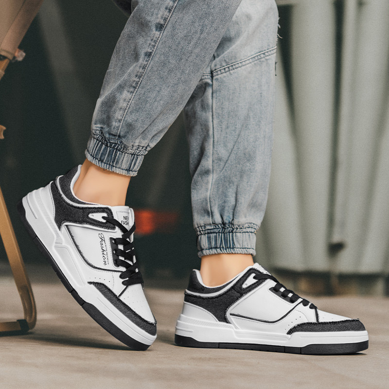 2023 de primăvară, plat cu șireturi, pantofi sport pentru bărbați, ocazional, în aer liber, anti-alunecare, tendință de modă, versatil, pantofi confortabili pentru bărbați