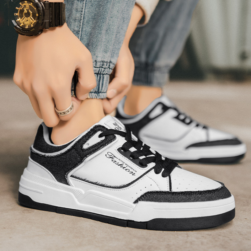 2023 de primăvară, plat cu șireturi, pantofi sport pentru bărbați, ocazional, în aer liber, anti-alunecare, tendință de modă, versatil, pantofi confortabili pentru bărbați