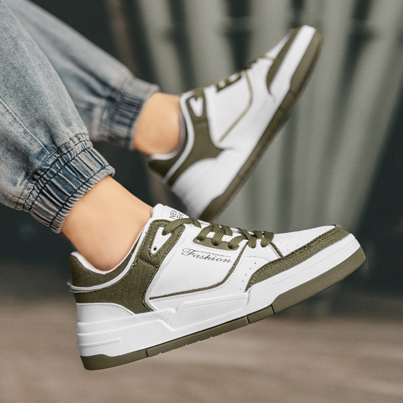 2023 de primăvară, plat cu șireturi, pantofi sport pentru bărbați, ocazional, în aer liber, anti-alunecare, tendință de modă, versatil, pantofi confortabili pentru bărbați