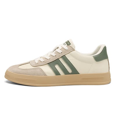 2023 Νέο Ανοιξιάτικο επίπεδο πάτο με κορδόνια Ανδρικά αθλητικά παπούτσια Casual Outdoor Αντιολισθητικά Άνετα Μόδα Breathable Ανδρικά παπούτσια Vulcanize