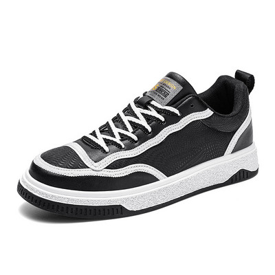 Muške vulkanizirane cipele 2023, proljeće, debeli potplat, ležerne, protuklizne, ležerne, ležerne, prozračne, trend tenisice za muškarce