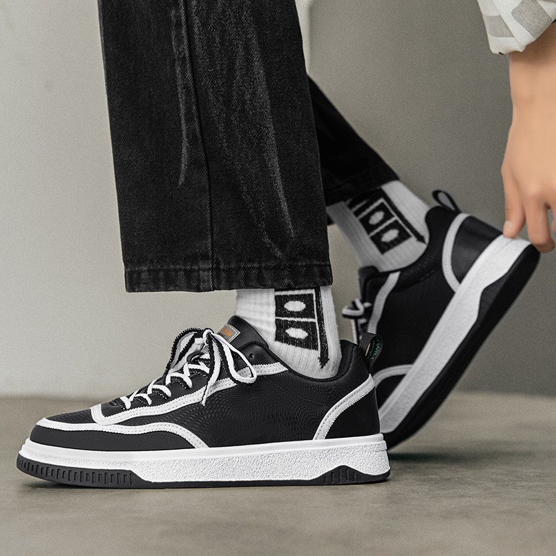 Muške vulkanizirane cipele 2023, proljeće, debeli potplat, ležerne, protuklizne, ležerne, ležerne, prozračne, trend tenisice za muškarce