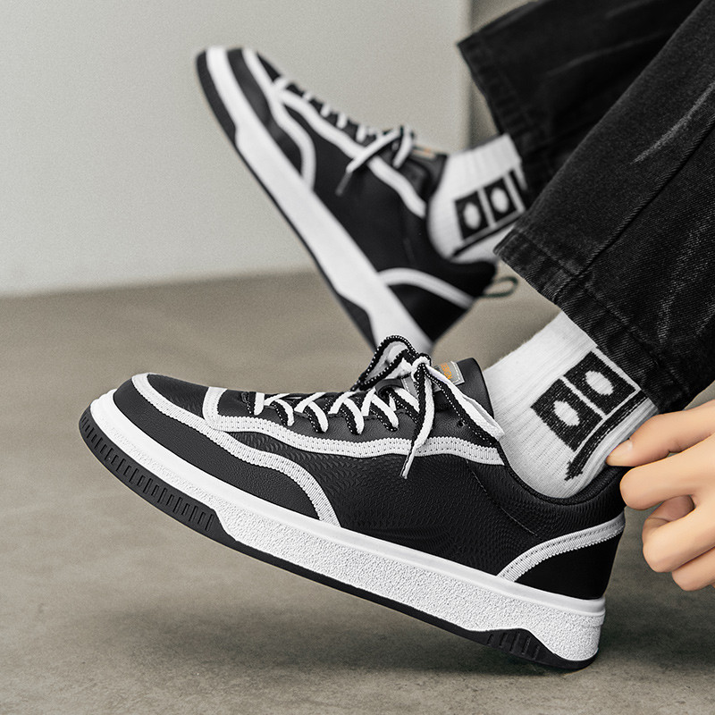 Muške vulkanizirane cipele 2023, proljeće, debeli potplat, ležerne, protuklizne, ležerne, ležerne, prozračne, trend tenisice za muškarce