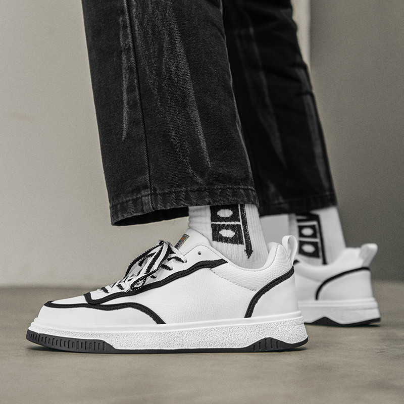 Muške vulkanizirane cipele 2023, proljeće, debeli potplat, ležerne, protuklizne, ležerne, ležerne, prozračne, trend tenisice za muškarce