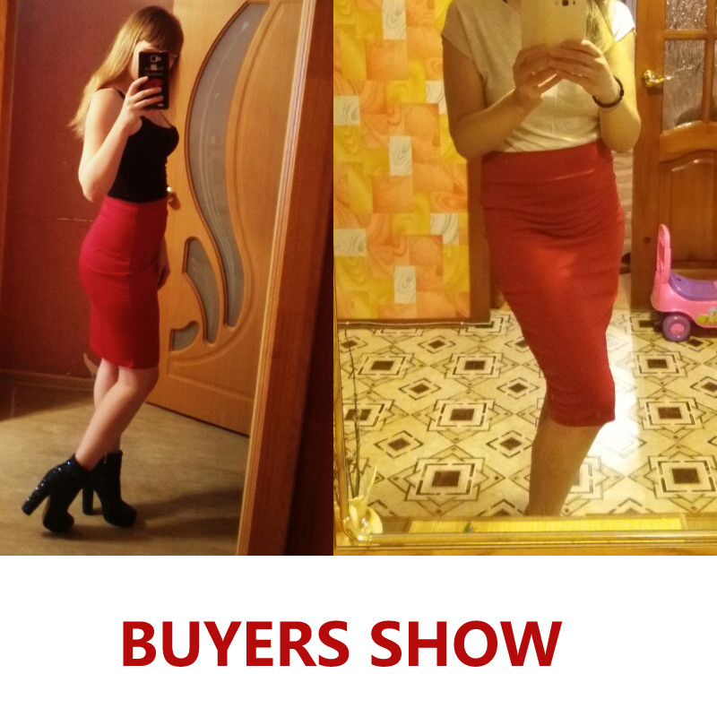 2023 fuste noi pentru femei mini fustă bodycon office femei subțire până la genunchi talie înaltă stretch fuste creion sexy Jupe Femme AQ801944