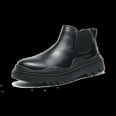 Cizme de marcă de lux, de designer, anti-alunecare, purtabile, glezne, cizme cu vârf rotund, pantofi de modă, clasice, pentru petrecerea timpului liber, cizme chelsea din piele de calitate