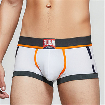 Lenjerie pentru bărbați Pantaloni scurți Boxeri Lenjerie sexy pentru bărbați Bumbac Calzoncillos Hombre Youth Ropa Interior Hombre Boxershorts cu talie joasă