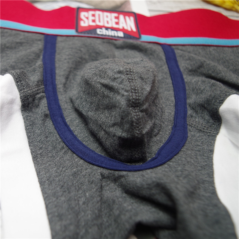 Lenjerie pentru bărbați Pantaloni scurți Boxeri Lenjerie sexy pentru bărbați Bumbac Calzoncillos Hombre Youth Ropa Interior Hombre Boxershorts cu talie joasă