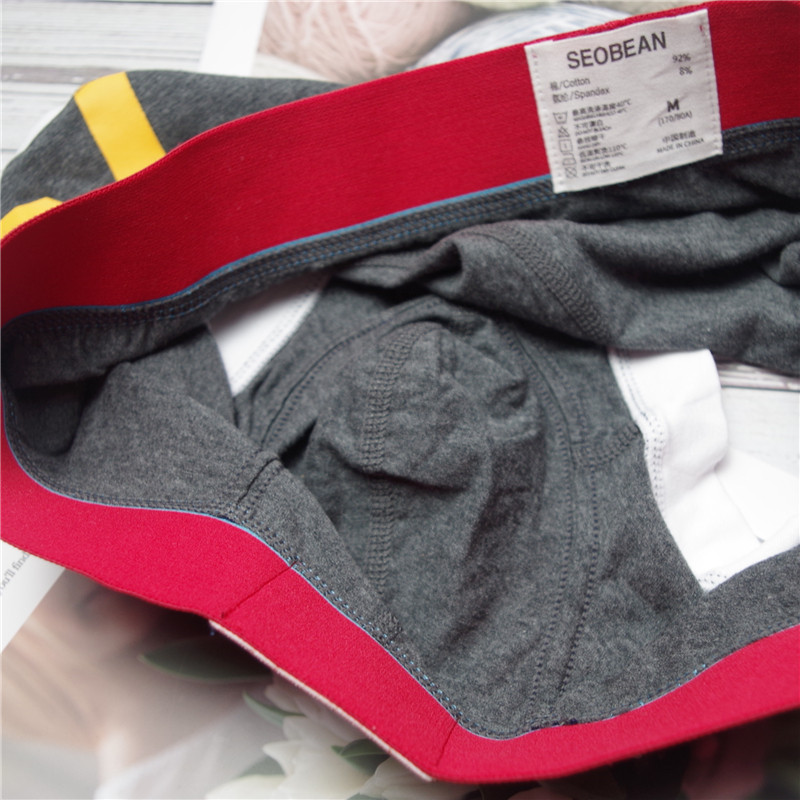 Lenjerie pentru bărbați Pantaloni scurți Boxeri Lenjerie sexy pentru bărbați Bumbac Calzoncillos Hombre Youth Ropa Interior Hombre Boxershorts cu talie joasă