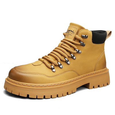 Nove muške kožne čizme u klasičnom retro stilu Hodanje na otvorenom Planinarenje Putovanja Vožnja Motorističke čizme Udobne izdržljive čizme