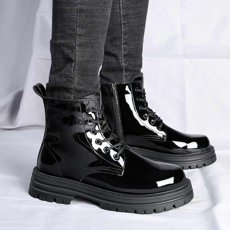 Nové luxusné značkové členkové topánky v britskom štýle pre mužov, módna obuv, klasická kožená obuv, pracovné topánky, svadobné, párty, formálne, motorizované topánky