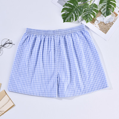 Ανδρικά σορτς μπόξερ Ανδρικά σορτς ριγέ εσώρουχα καρό βαμβακερά παντελόνια παραλίας Ανδρικά εσώρουχα Comfort Boxer Hombre Ανδρικά εμπριμέ εσώρουχα