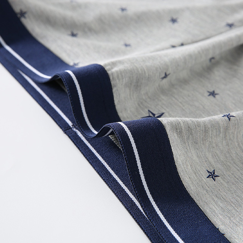 Ανδρικά κιλότα Εσώρουχα Μπόξερ Αναπνεύσιμα Ανδρικά Σώβρακα Μπόξερ Άνετα Ανδρικά Σορτς μάρκας Ελαστική φαρδιά ζώνη Μέγεθος ευρώ