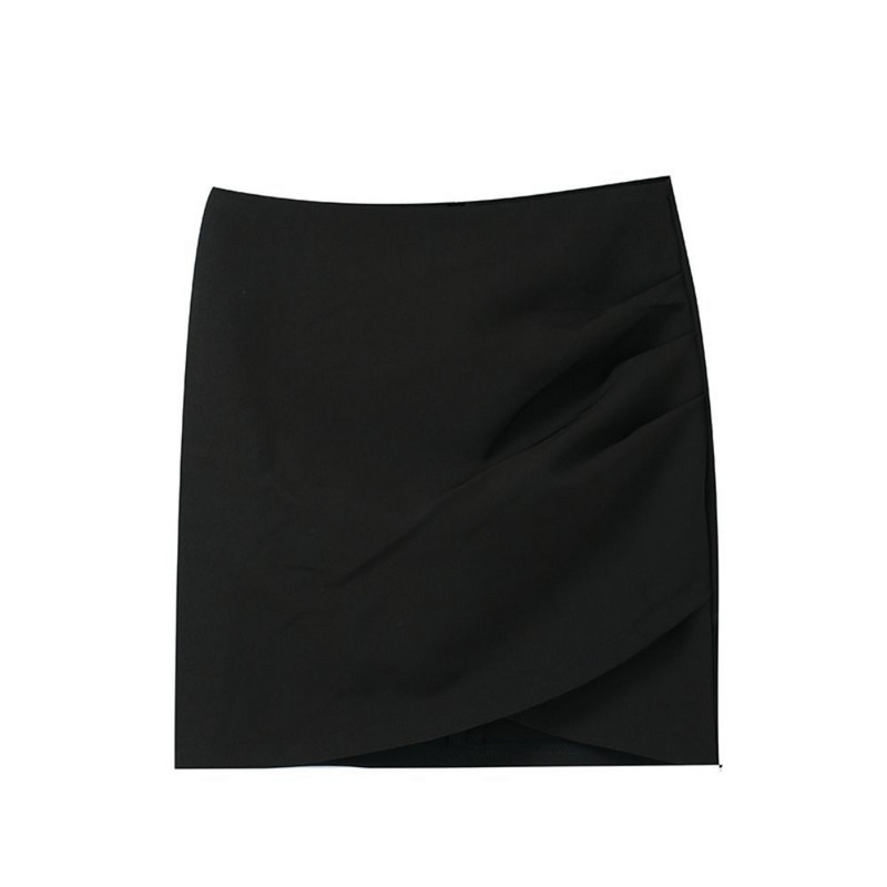 Fată neregulată plisată șold femei talie înaltă subțire sexy scurte versatile Faldas haine pentru femei fuste